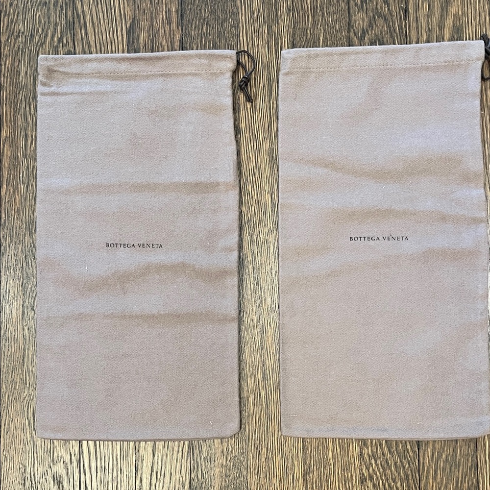 Bottega Veneta Taupe shoe dust Bags